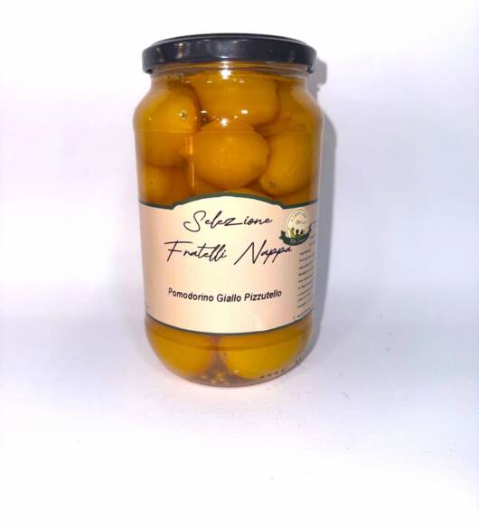 Pomodorino Giallo Intero 450gr in Acqua e Sale