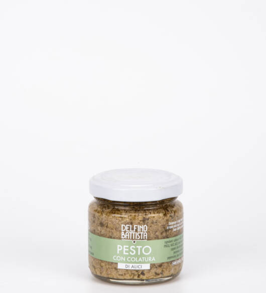 Pesto con Colatura di Alici - Lavorazione Cetarese
