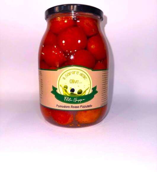 Pomodorino Rosso Intero 450gr in Acqua e Sale