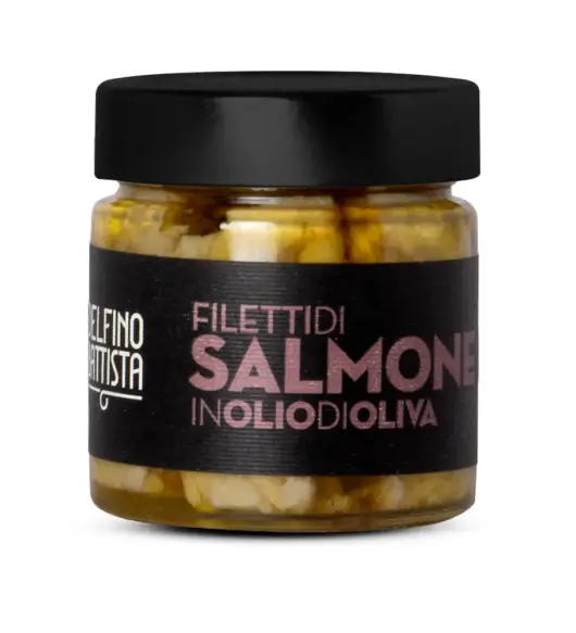 Filetti di SALMONE in olio d'oliva